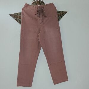 Free People We The Free Tan Utility Jeans